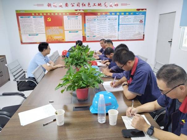 公司開展第三季度安全、環(huán)保、消防綜合檢查 